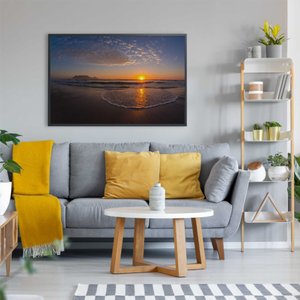 Quadro Por do Sol no Mar Decor&Quadros NAT106