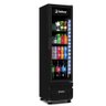 Expositor Vertical Imbera 244 Litros Porta de Vidro Full Black Vr08 - Bivolt - 2