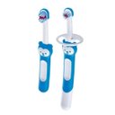 Ver imagem 1 de Escova de Dentes Mam 5+ Learn Brush 8307 Azul Menino Dupla