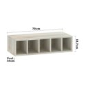 Ver imagem 2 de Nicho Garrafeiro Horizontal Luciane 70 Cm Lis