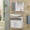 Conjunto Bali Gabinete para Banheiro com Cuba e Espelheira - 1
