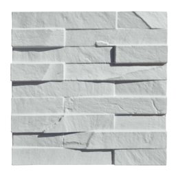Kit 4 Formas 3d Abs - Pedra Ferro 30x30 Cm Placa Gesso Cimento - 2