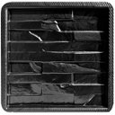 Ver imagem 3 de Kit 4 Formas 3d Abs - Pedra Ferro 30x30 Cm Placa Gesso Cimento