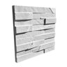 Kit 4 Formas 3d Abs - Pedra Ferro 30x30 Cm Placa Gesso Cimento - 4