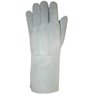 Luva Soldador de Couro Raspa Longa Pedreiro com 10 Pares - Proteloja Epi`S - Cinza Claro - Unico - 3