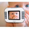 Babá eletrônica sem fio com Câmera e Monitor de áudio e vídeo Branca - 2
