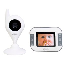 Babá eletrônica sem fio com Câmera e Monitor de áudio e vídeo Branca - 1