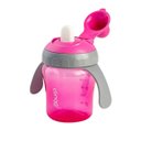 Ver imagem 1 de Copo De Treinamento Bebe Transferência Infantil Clingo Rosa 6+ 200 ml Com Tampa C2224 Menina