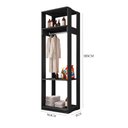 Ver imagem 3 de Guarda Roupa Roupeiro Modulo Titan com 3 Prateleiras Moveis Leão