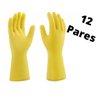 outro Luva Latex Limpeza Serviços - Proteloja EPI`s - GG - Amarelo - 1
