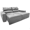 Ver imagem 1 de Sofá Retrátil e Reclinável 1,50m com Molas – Conforto e Estilo para Sua Sala