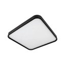 Ver imagem 1 de Plafon LED 24W Branco Quente em Metal e Acrílico Black 40x40cm St1935
