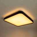 Ver imagem 4 de Plafon LED 24W Branco Quente em Metal e Acrílico Black 40x40cm St1935