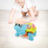 Tartaruga Brinquedo Infantil Dançante com Som e Luz para Bebês:azul - 2
