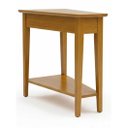 Ver imagem 4 de Mesa de Apoio Sofá com Nicho para Livros Madeira Mel Adan Idimex