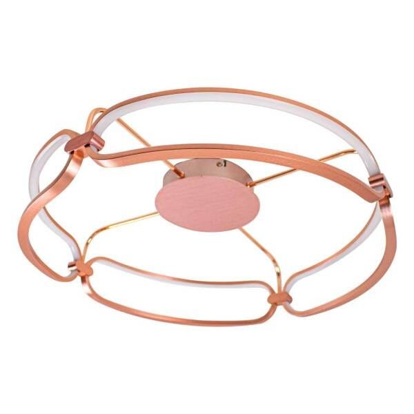 Plafon de Sobrepor Lumina Rosa 60cm 45w 3000k - Bb016le - Bella