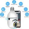 Câmera Ip Fácil Instalação Bocal Lâmpada Smart Segurança - 6