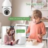 Câmera Ip Fácil Instalação Bocal Lâmpada Smart Segurança - 5