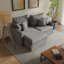 Ver imagem 1 de Sofá Cama Retrátil e Reclinável 200cm Colibri CabeCasa MadeiraOriginals