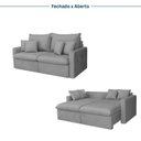 Ver imagem 4 de Sofá Cama Retrátil e Reclinável 200cm Colibri CabeCasa MadeiraOriginals