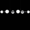 Ver imagem 5 de Pendente Orbit Preto 6 Globos Esferas Quality Pdh1527 St2081