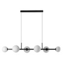 Ver imagem 1 de Pendente Orbit Preto 6 Globos Esferas Quality Pdh1527 St2081