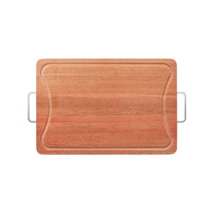 Tábua para Churrasco Prancha com cabo de alumínio 44 x 30 cm Stolf