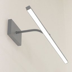 Arandela Luminária Quadro Espelho Led 3000k Prata 220v - 3