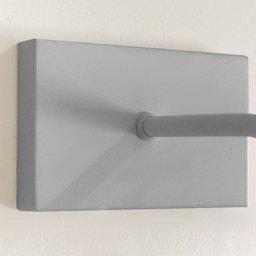Arandela Luminária Quadro Espelho Led 3000k Prata 220v - 5