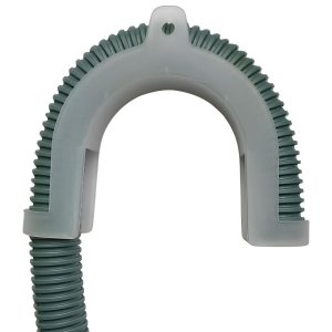 Suporte Curva Para Mangueira Saída Água Máquina De Lavar Universal | Ledmang | Kit 02 Un