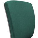 Ver mais imagens de Kit 3 Cadeiras de Escritório Fixa Executiva Office Preto Slim Alta Flexi P03 Poliéster Verde - 