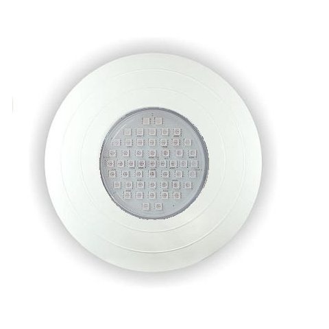 Refletor Power LED RGB 15w ABS - Frente Grande 27cm para Nicho Antigo Brustec