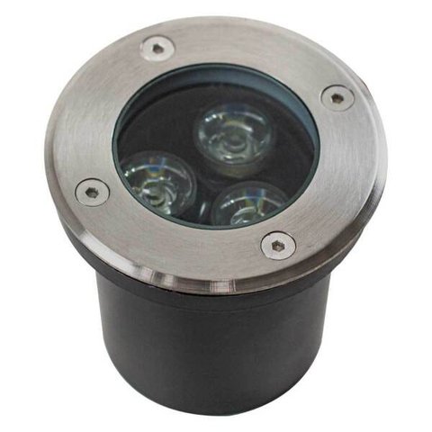Balizador de Embutir Piso Solo LED Integrado Branco Frio 3W St2095
