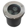 Balizador de Embutir Piso Solo LED Integrado Branco Frio 3W St2095 - 1