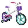 Bicicleta Infantil Aro 16 Cecizinha com Rodinhas e Cesta Caloi - 1