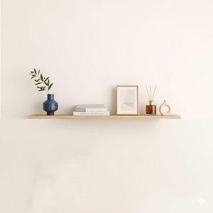 Painel de Madeira Natural Eucalipto 1,8x20x60 Cm para Nichos e Prateleiras de Parede ? Área Externa