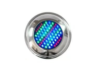 Refletor LED 70 Pontos Inox Iluminação Multicolorida RGB para Piscina - Brustec - 1