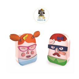 Brinquedo Imã de madeira tema Porta Retrato Djeco 3+ - 3