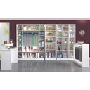 Ver imagem 2 de Colméias Ana + Colméia Bia + Estante Liz + Balcão Atendimento + Balcão Arara Magia Móveis