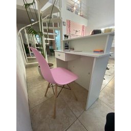 Balcão Caixa Recepção Atendimento com Gaveta Magia Móveis - 10