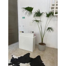 Balcão Caixa Recepção Atendimento com Gaveta Magia Móveis - 7