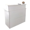 Ver imagem 2 de Balcão Caixa Recepção Atendimento com Gaveta Magia Móveis