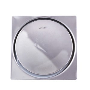 Ralo Click Inteligente para Chão 15cm em Inox Veda Cheiro