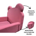 Ver imagem 3 de Cama Montessoriana Lorena Juvenil Ursinho Veludo