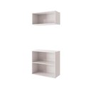 Ver imagem 4 de Conjunto para Banheiro com Basculante Kappesberg Celeste 2 Peças Branco 80cm