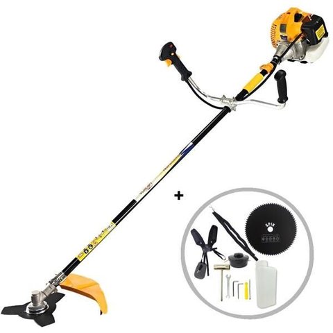 Roçadeira Profissional Vulcan VR520H 2T 52CC 2,5HP Com Faca Circular Extra de 80 Dentes Furo 25mm