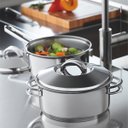 Ver imagem 5 de Jogo de Panelas 10 Peças Inox Fundo Triplo Solar Tramontina