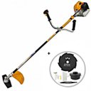 Ver imagem 1 de Roçadeira Profissional Vulcan VR430H 2T 43CC 1,7HP Potente com Disco Extra de 8 Pontas Tamanho