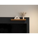 Ver mais imagens de Painel para Tv Copa 2026 até 40 Polegadas Ripado com Prateleiras Quarto Sala Preto Madeirado