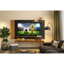 Ver imagem 5 de Painel para Tv Copa 2026 até 40 Polegadas Ripado com Prateleiras Quarto Sala Preto Madeirado